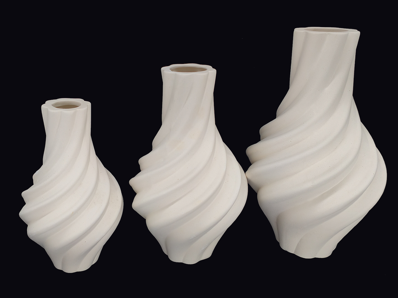 Trio Vaso Suspiro P M G